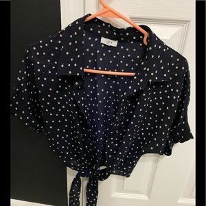Polka dot shirt